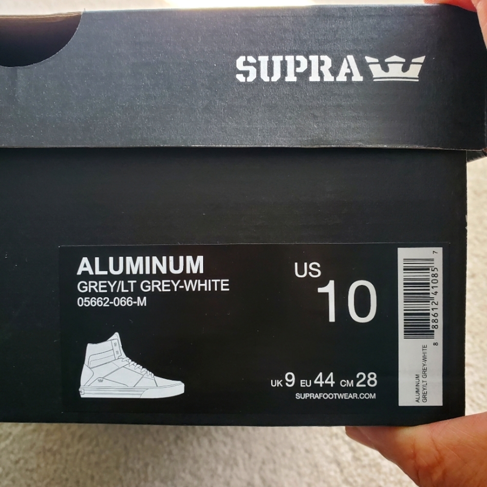 Supra sneakers us 10